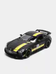 Черный машина металлическая Мерседес GT 1:24