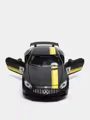 Черный машина металлическая Мерседес GT 1:24