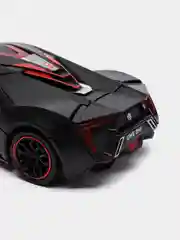 Красный металлическая машинка Die Cast 1:24 Lykans Hypersport CZ32A, инерционная
