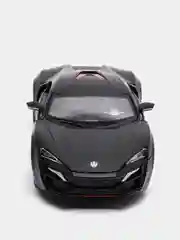 Красный металлическая машинка Die Cast 1:24 Lykans Hypersport CZ32A, инерционная
