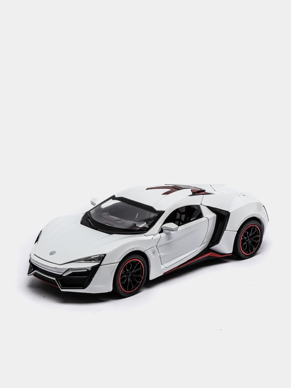 Металлическая машинка Die Cast 1:24 Lykans Hypersport CZ32A, инерционная