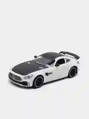 Белый машина металлическая Мерседес GT 1:24