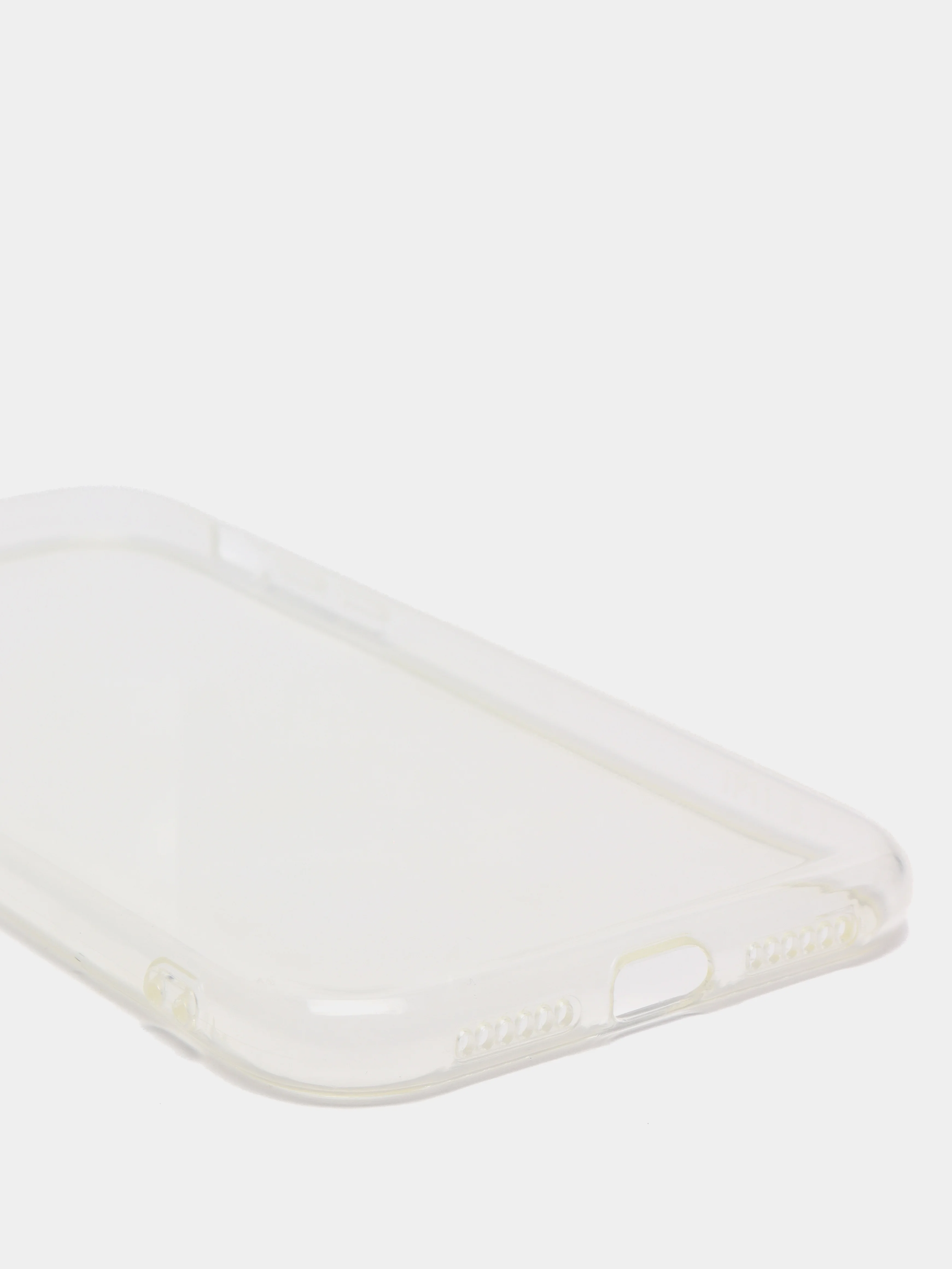 Плотный чехол iPhone 11, 12, 13, Pro, Max с защитой камеры силиконовый, прозрачный