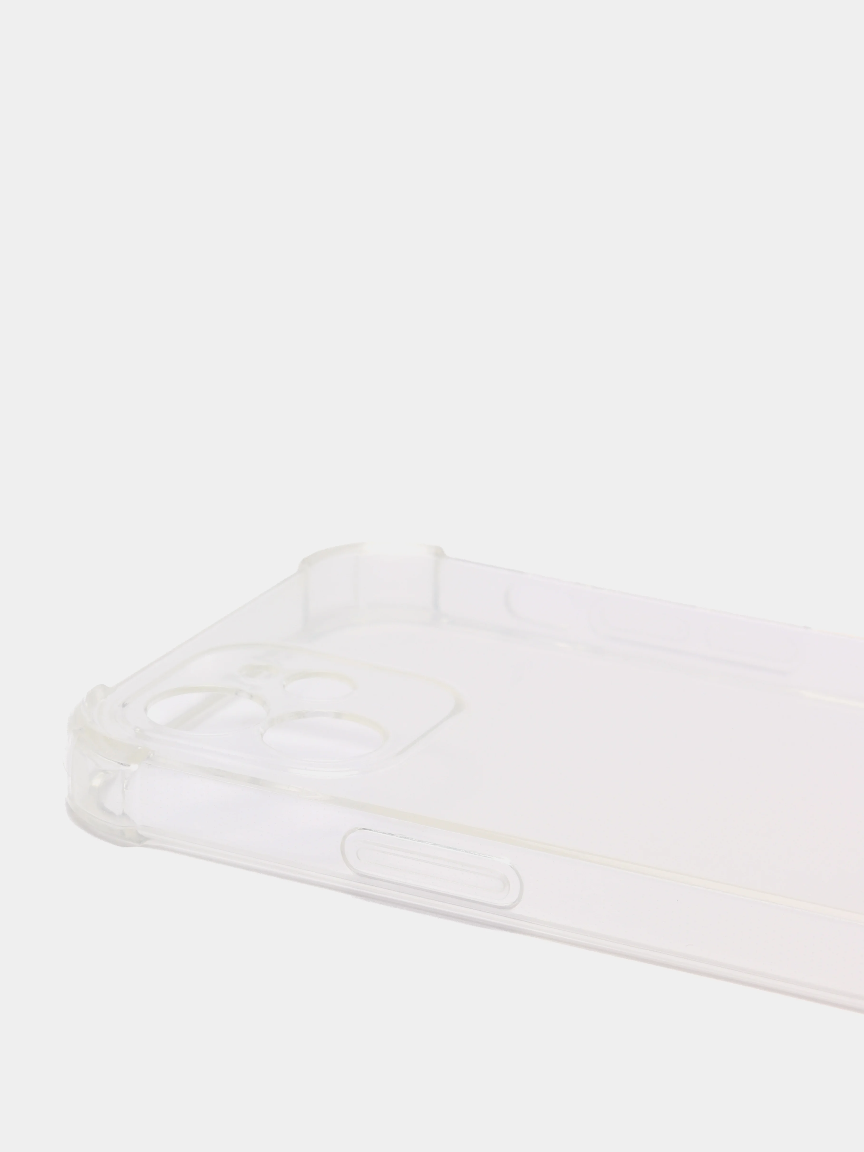 Плотный чехол iPhone 11, 12, 13, Pro, Max с защитой камеры силиконовый, прозрачный