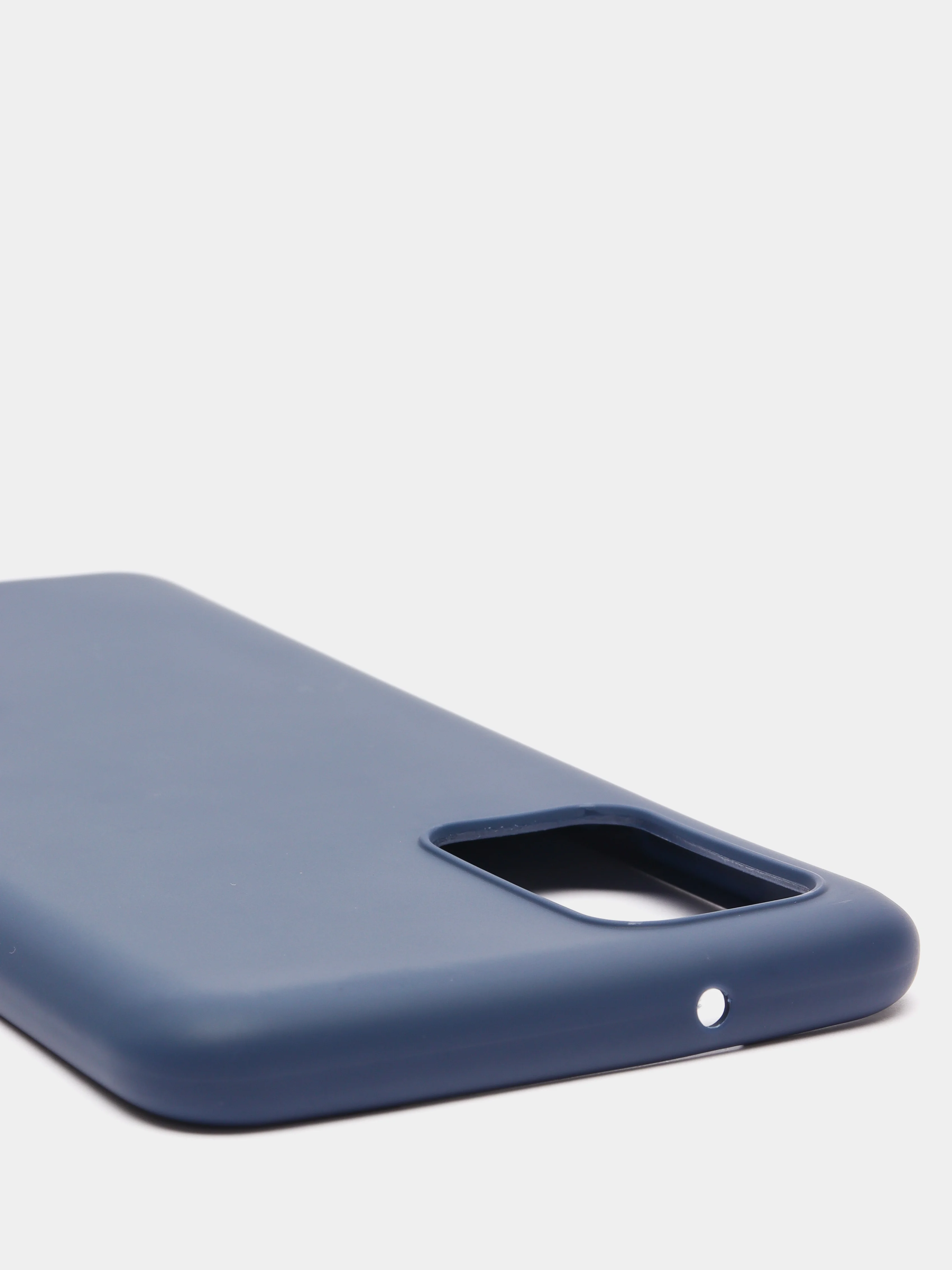 Темно-синий чехол Samsung Galaxy S20 Plus / S20+, Галакси С20 Плюс / С20+ силиконовый цветной матовый