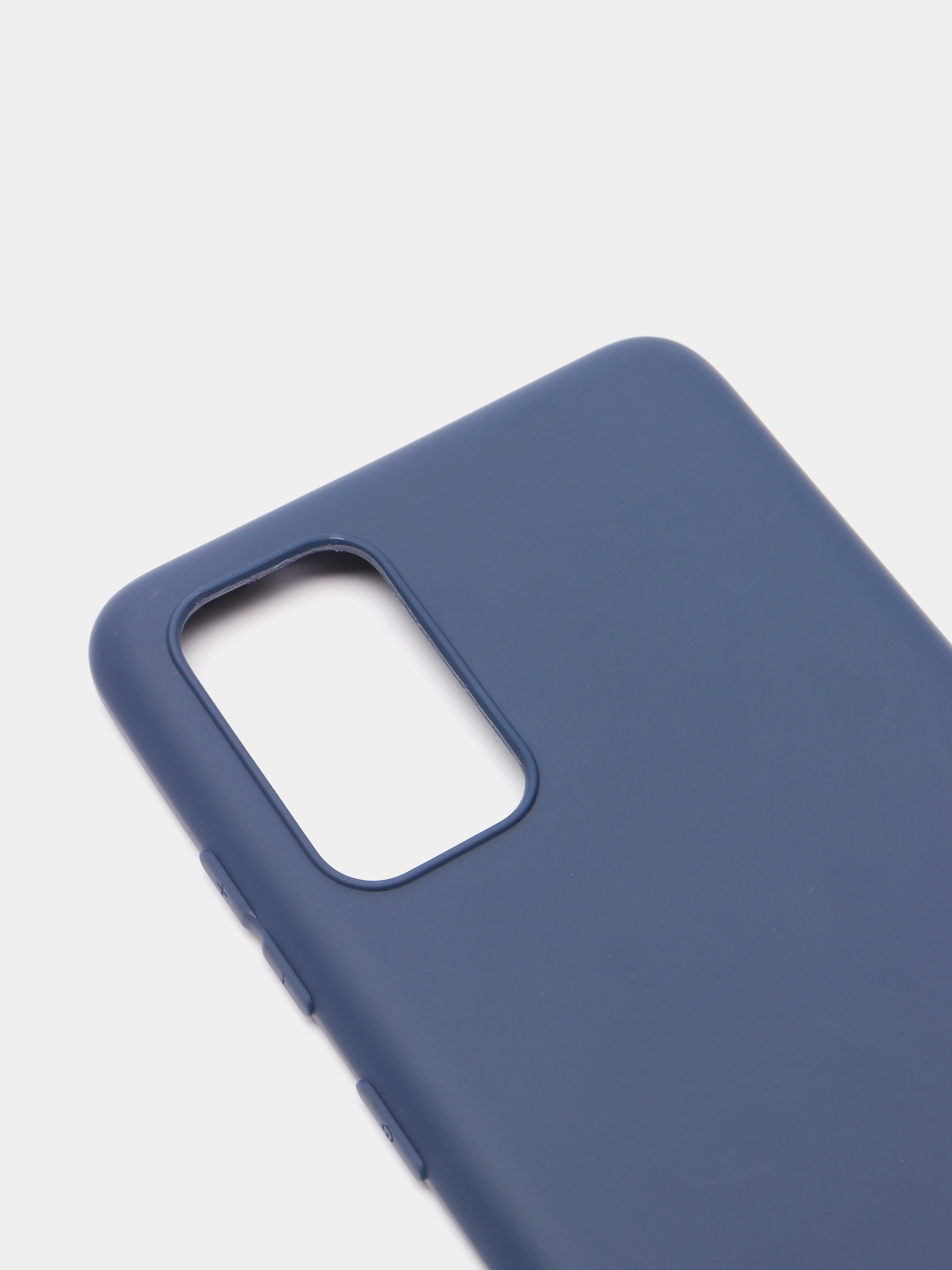 Темно-синий чехол Samsung Galaxy S20 Plus / S20+, Галакси С20 Плюс / С20+ силиконовый цветной матовый