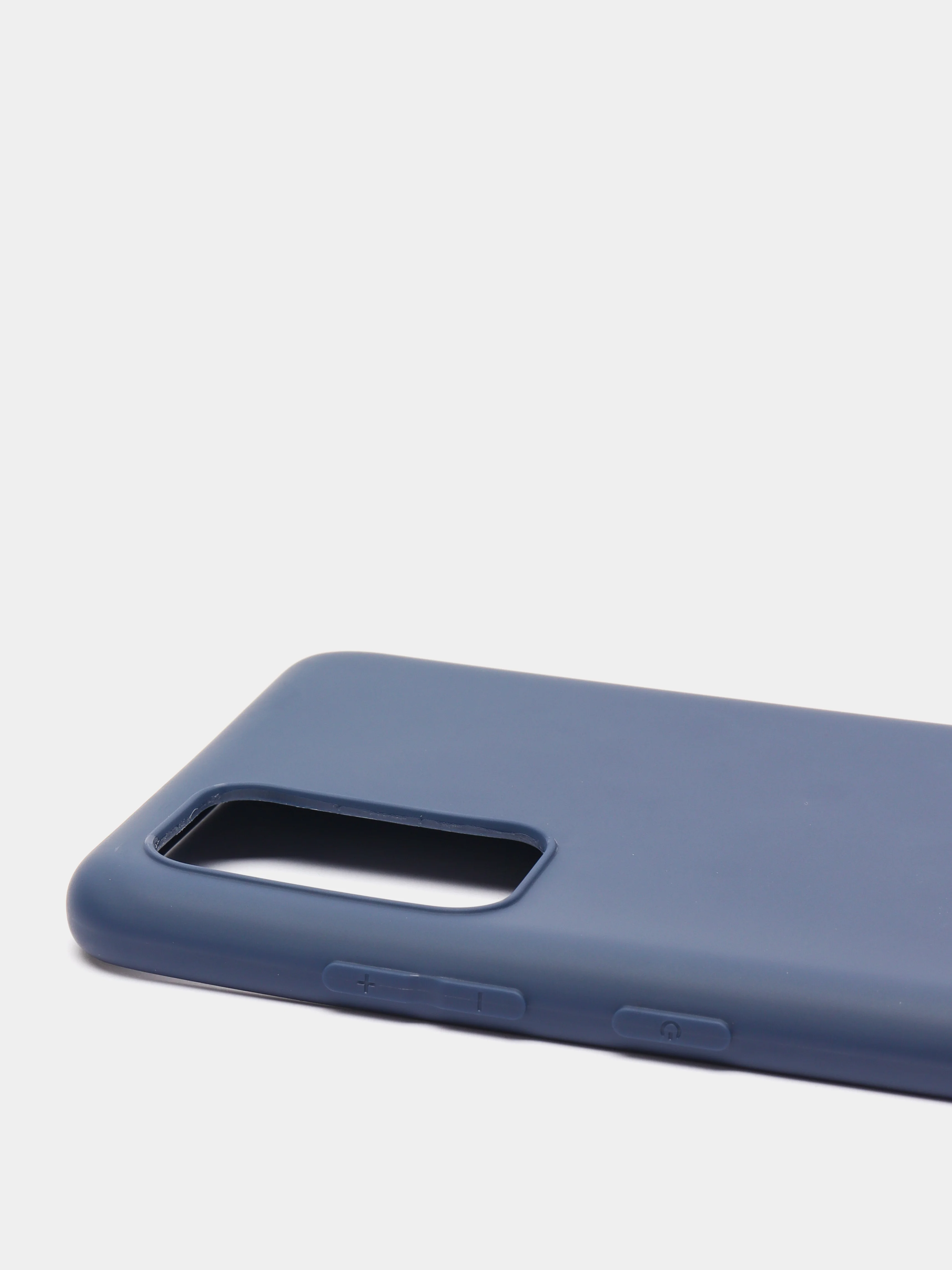 Темно-синий чехол Samsung Galaxy S20 Plus / S20+, Галакси С20 Плюс / С20+ силиконовый цветной матовый