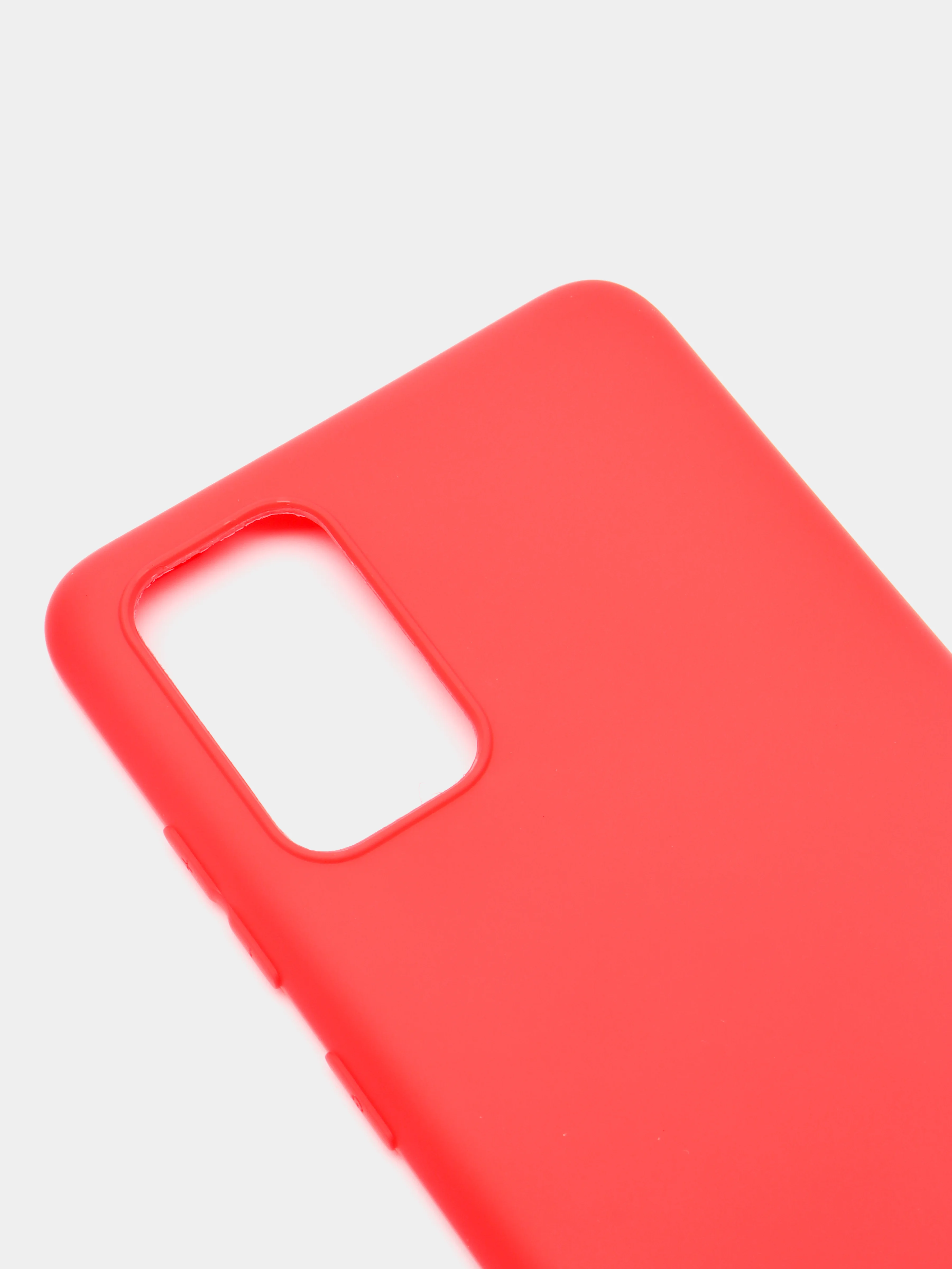Красный чехол Samsung Galaxy S20 Plus / S20+, Галакси С20 Плюс / С20+ силиконовый цветной матовый