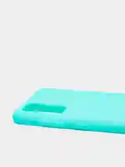 Бирюзовый чехол Samsung Galaxy S20 Plus / S20+, Галакси С20 Плюс / С20+ силиконовый цветной матовый