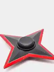 Красный металлический спиннер из аниме, ниндзя, сюрикен, кирка, золотой дракон