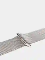 Серебряный ремешок для Apple Watch "Миланская петля", металлический