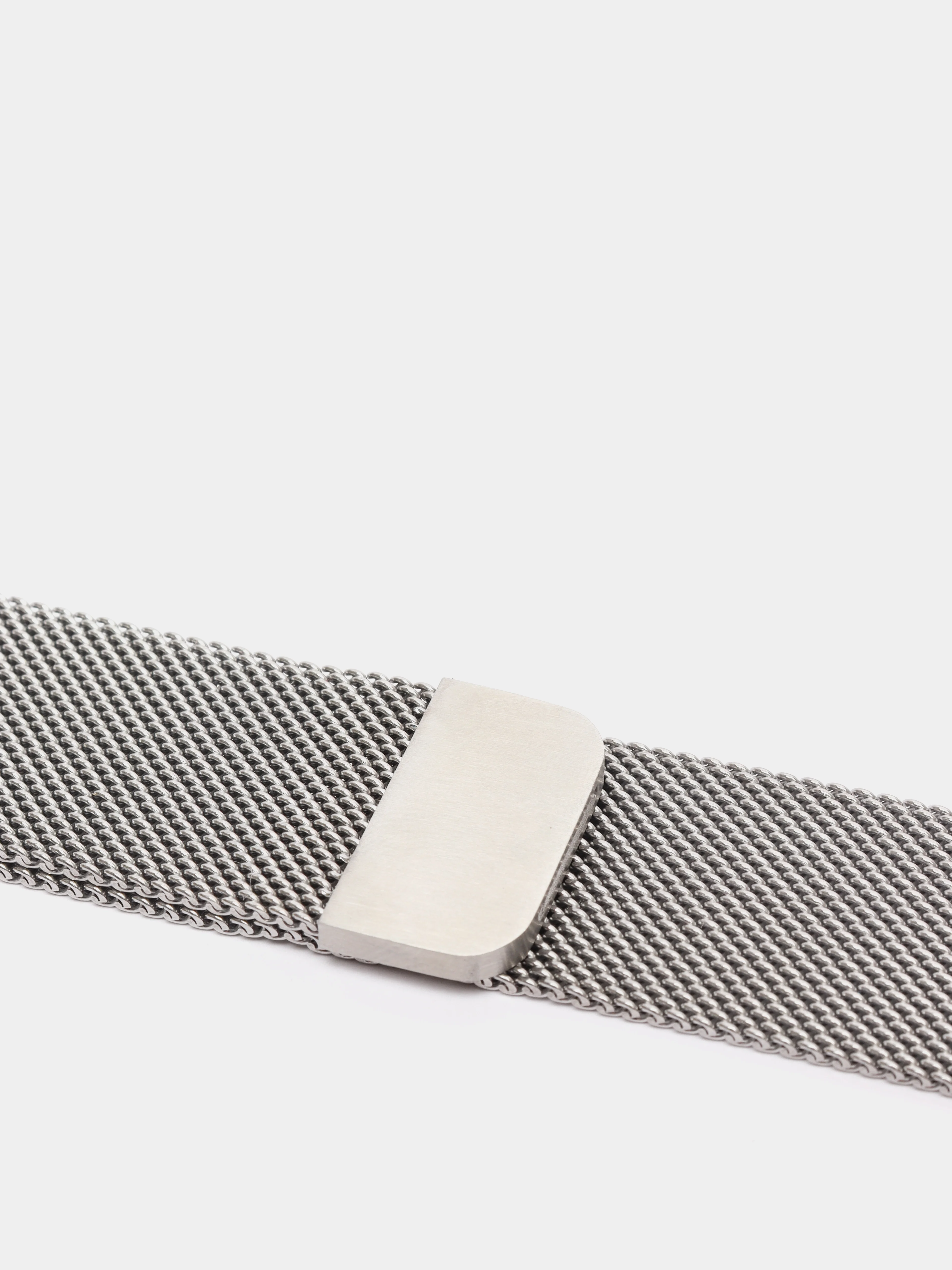 Серебряный ремешок для Apple Watch "Миланская петля", металлический