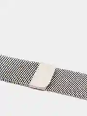Серебряный ремешок для Apple Watch "Миланская петля", металлический