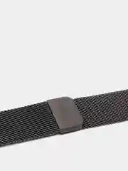 Черный ремешок для Apple Watch "Миланская петля", металлический