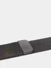 Черный ремешок для Apple Watch "Миланская петля", металлический