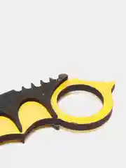 Красный нож деревянный лак керамбит Градиент огонь кс го / cs go