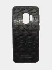 Угольный чехол накладка Samsung S9 / S9 plus