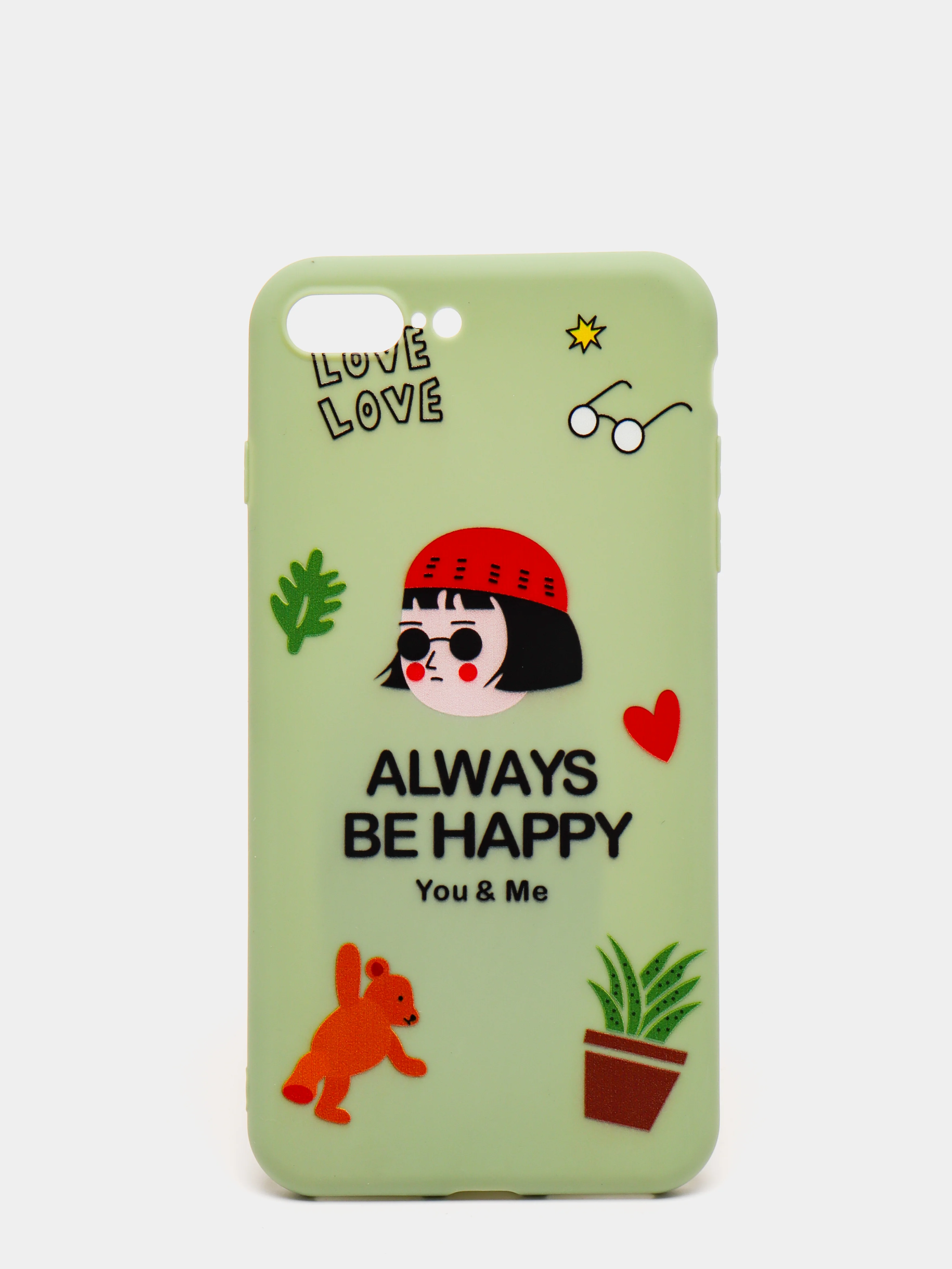 Оливковый чехол на iphone "Леон"