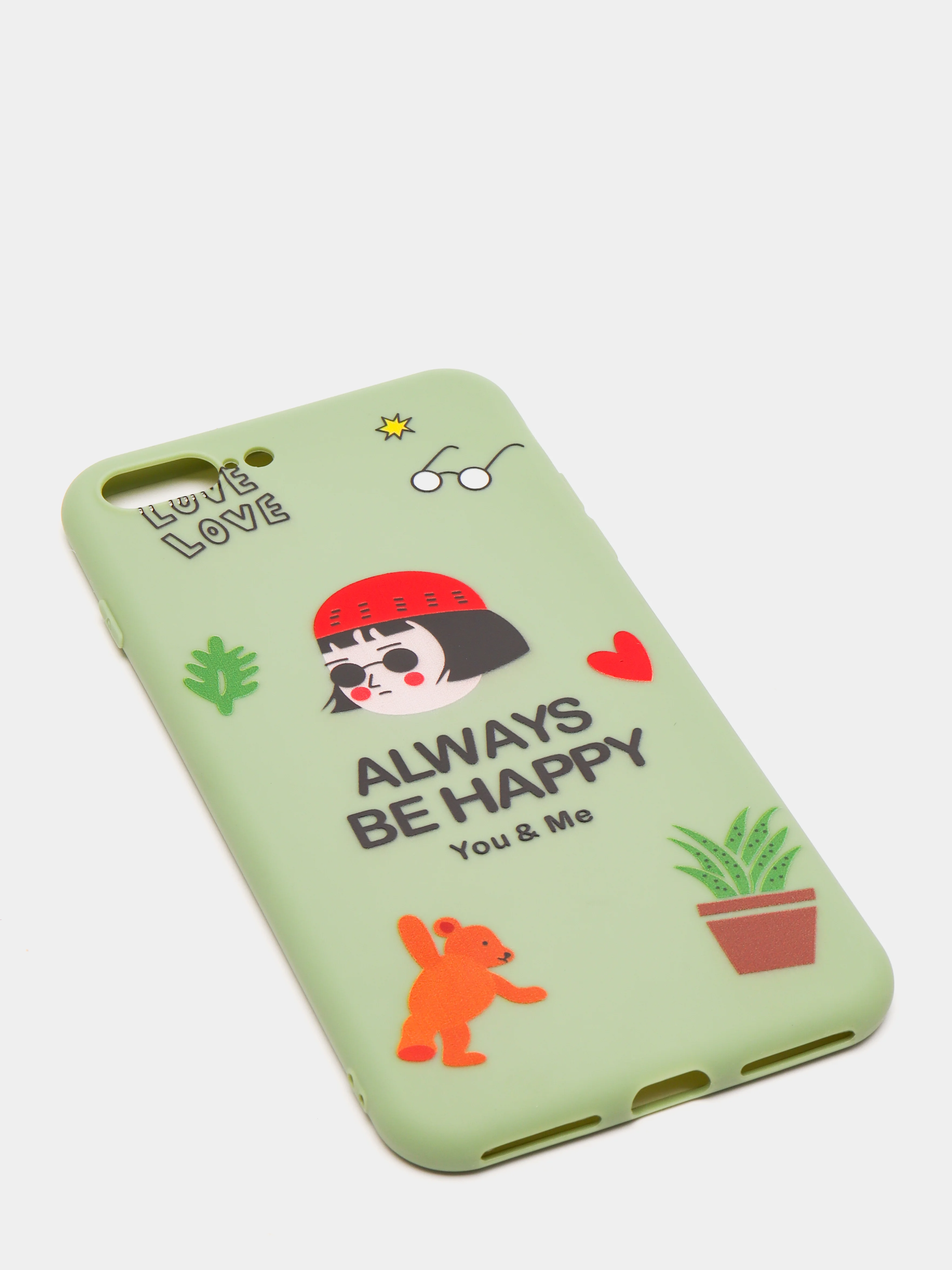 Оливковый чехол на iphone "Леон"