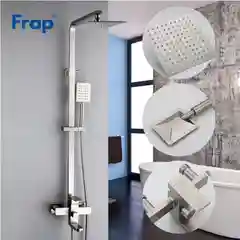 Душевая система FRAP F2421 из нержавеющей стали