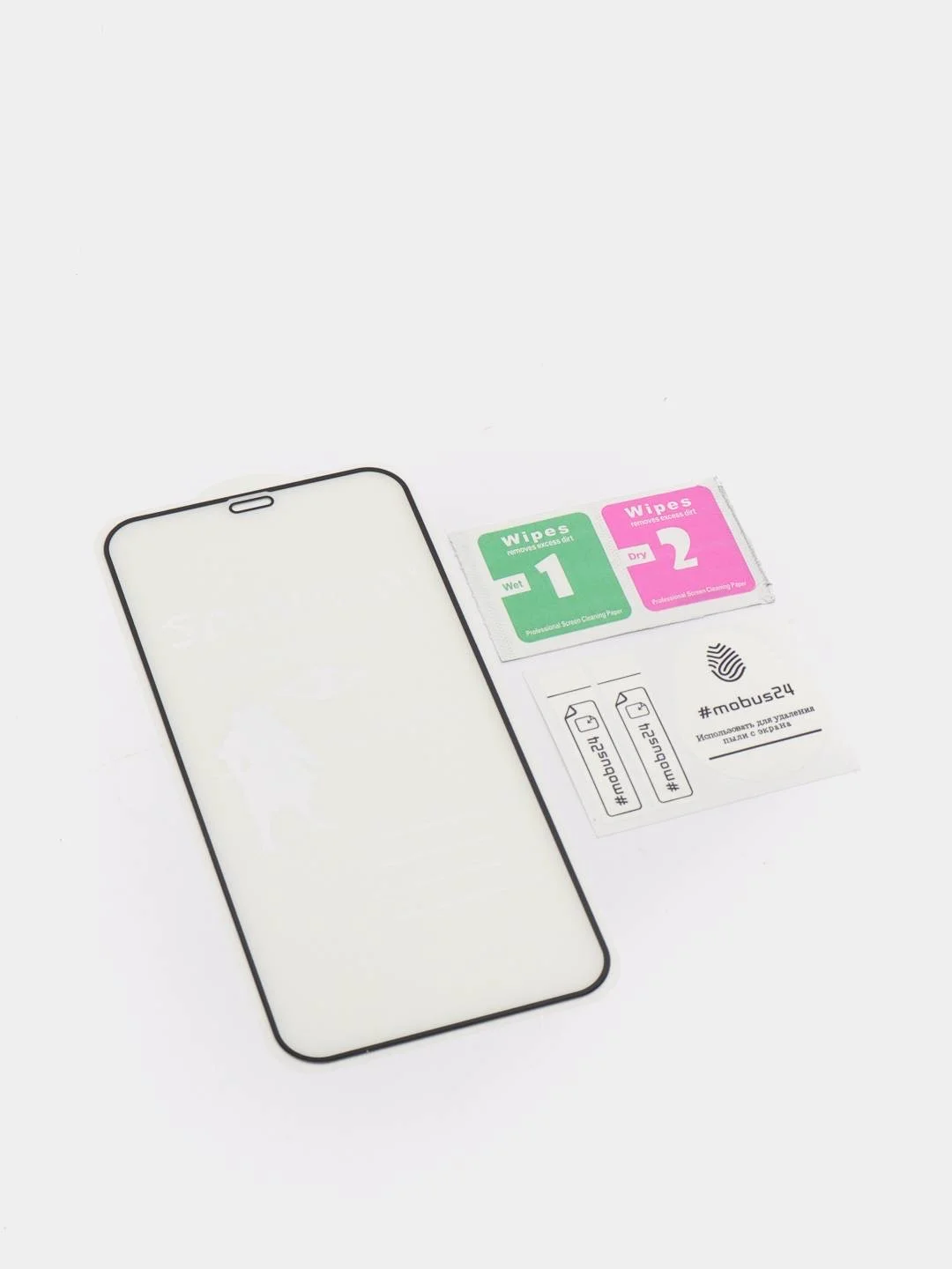 Защитное стекло 9D для iPhone X, XS, Samurai, черное