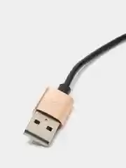Золотой кабель USB - Type-C / microUsb  для Зарядки и Передачи данных