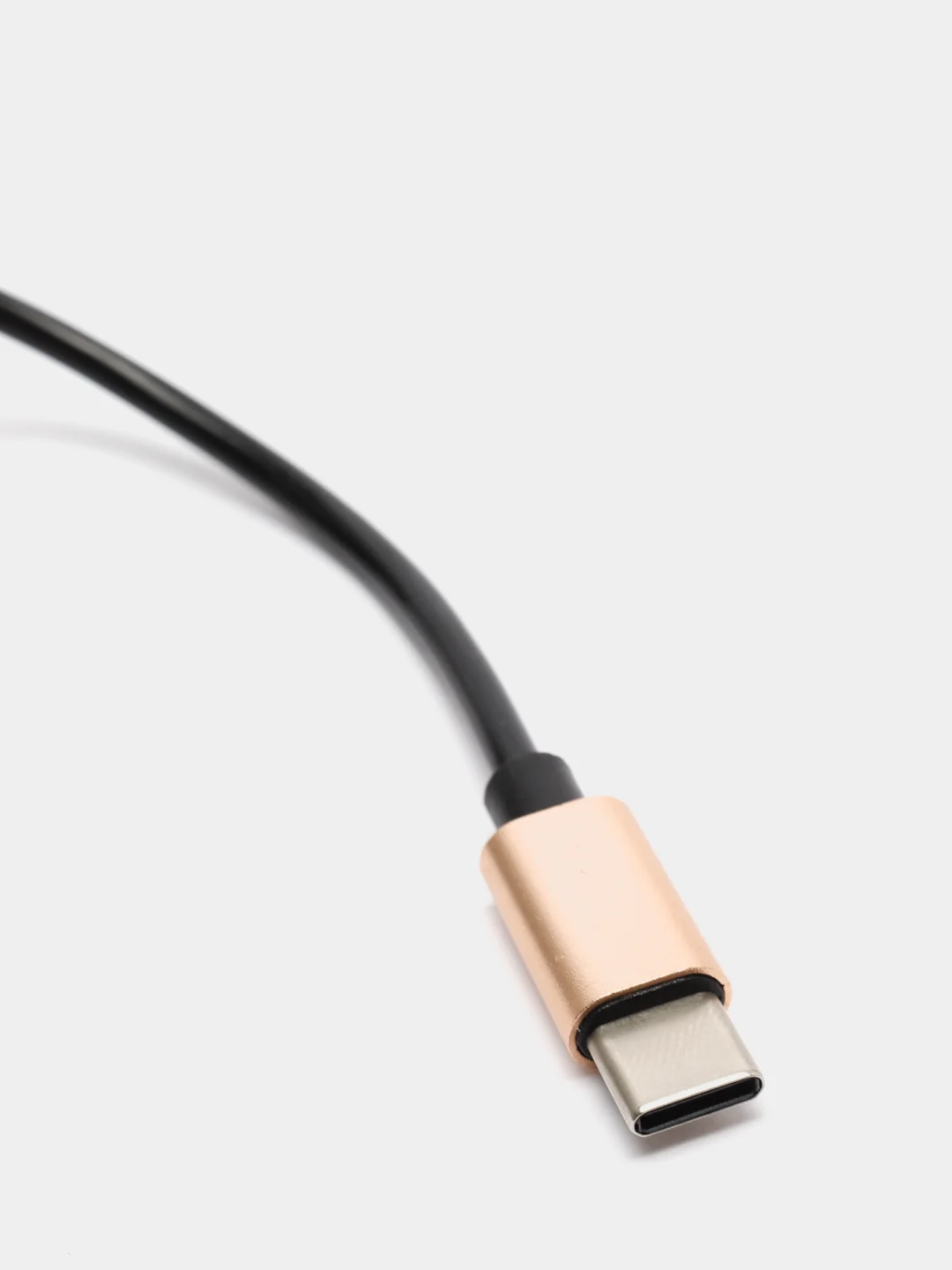 Золотой кабель USB - Type-C / microUsb для Зарядки и Передачи данных