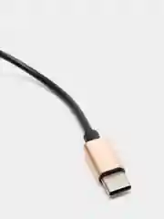 Золотой кабель USB - Type-C / microUsb  для Зарядки и Передачи данных