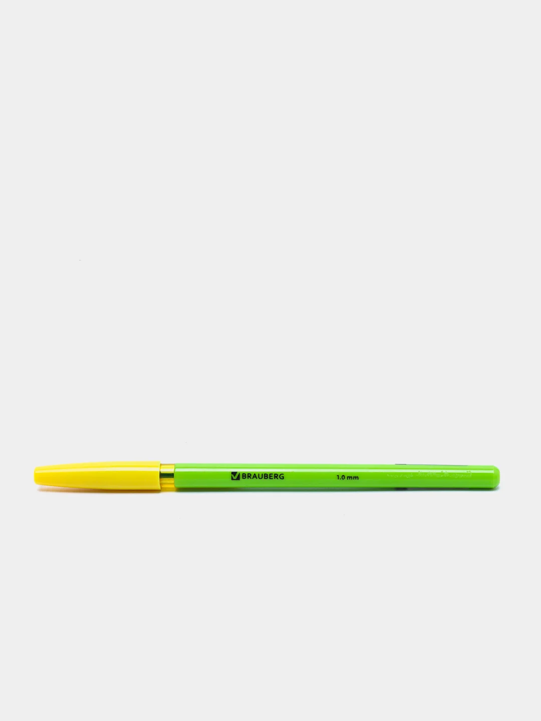 Ручка шариковая BRAUBERG "Color", СИНЯЯ, корпус ассорти, узел 1 мм, линия письма 0,5 мм