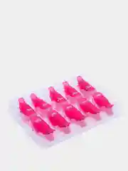 Коралловый зажимы для снятия лака, 10 штук