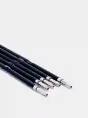 Стержень шариковый синий, (набор 5шт), 0.5 мм, L-107 мм, с ушками для автоматических ручек