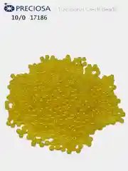 Желтый бисер чешский Preciosa (Чехия) № 10 Opaque