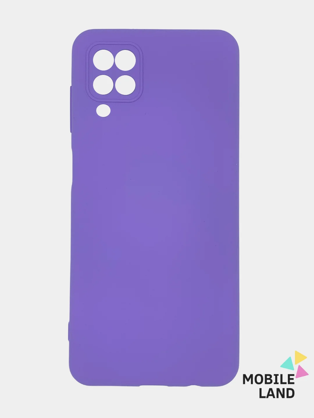 Красный чехол Silicone Cover для Samsung Galaxy A12 / M12 силиконовый