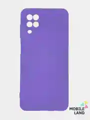 Красный чехол Silicone Cover для Samsung Galaxy A12 / M12 силиконовый