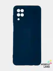 Красный чехол Silicone Cover для Samsung Galaxy A12 / M12 силиконовый