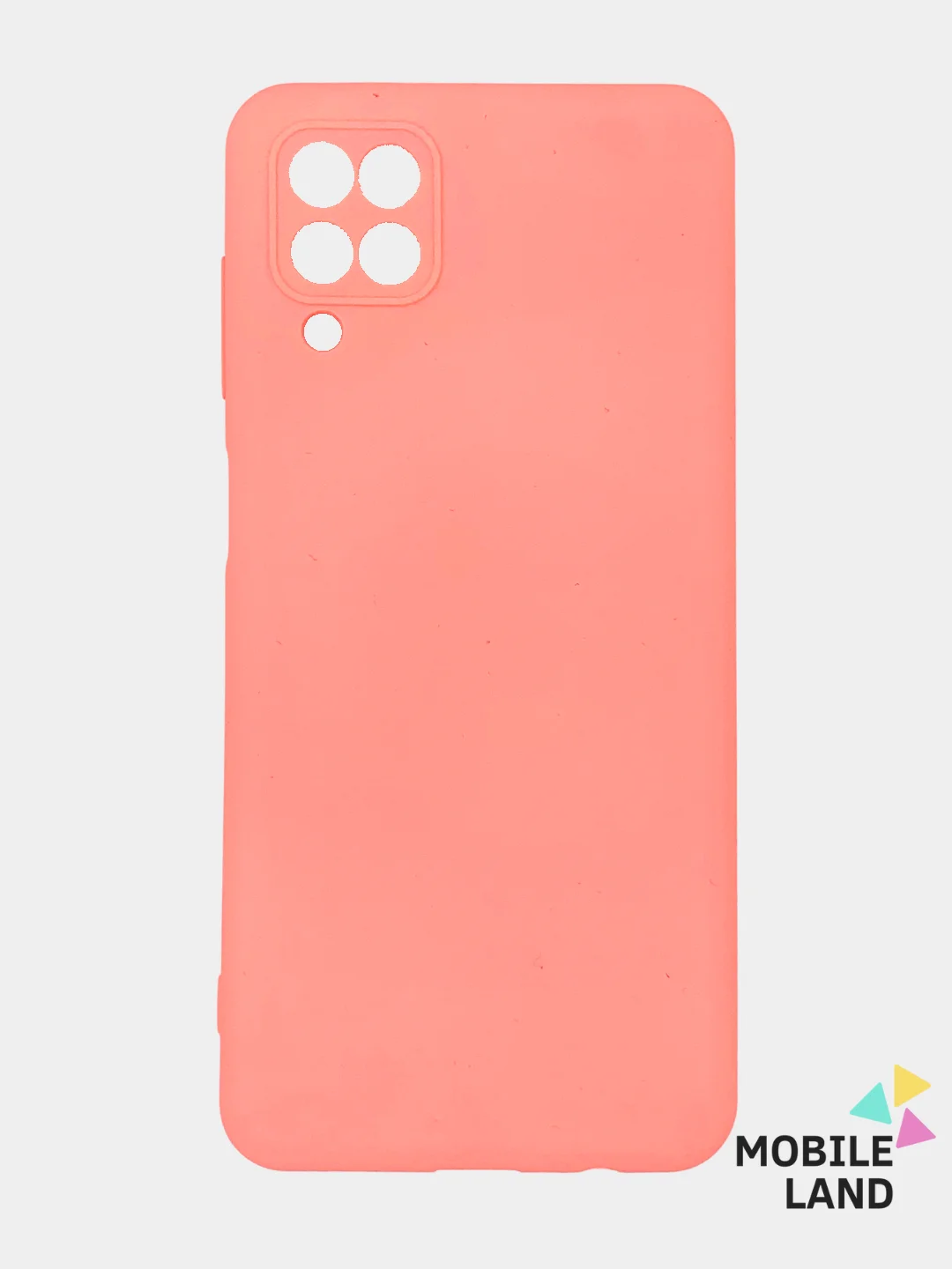 Красный чехол Silicone Cover для Samsung Galaxy A12 / M12 силиконовый