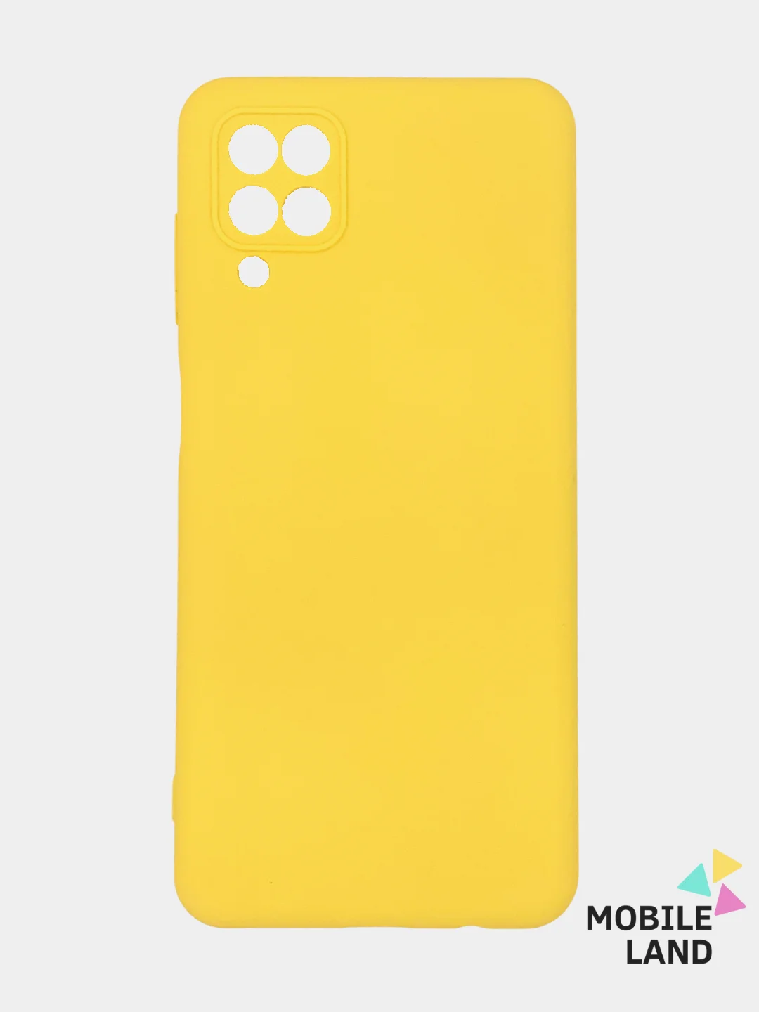 Красный чехол Silicone Cover для Samsung Galaxy A12 / M12 силиконовый
