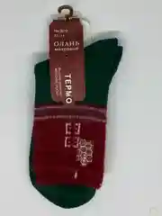 Тёмно-зелёный носки женские, средней длины, махровые