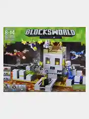Конструктор Minecraft "Арена-череп и драконы", 305 деталей