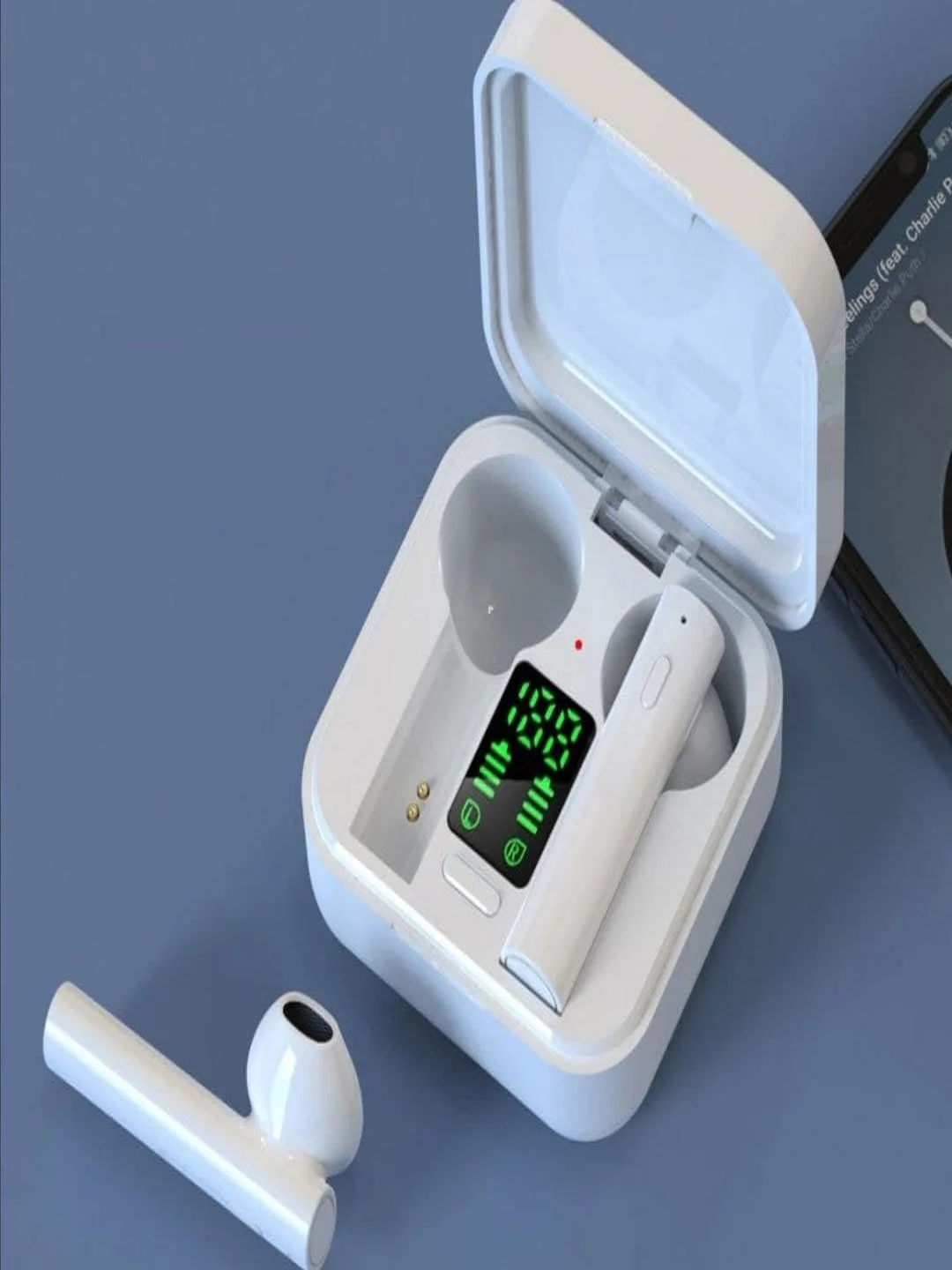 Белый беспроводные наушники Air 6 Pro