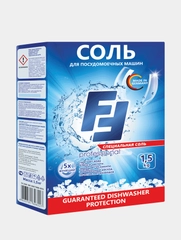 Соль для посудомоечных машин FF  с высокой степенью очистки 1,5 кг