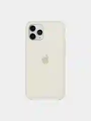 Бежевый чехол силиконовый для iPhone 11, Silicone Case