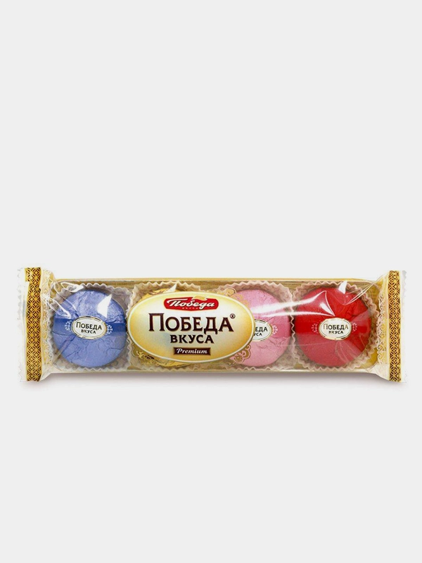 Конфеты трюфели с марципаном Победа вкуса, ассорти 4 вкуса, 60 г
