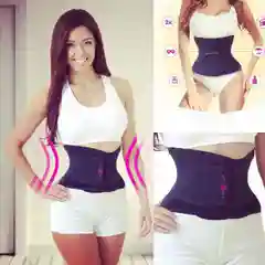 Черный пояс для похудения Miss Belt (Мисс Белт), корректирующий