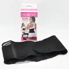 Черный пояс для похудения Miss Belt (Мисс Белт), корректирующий
