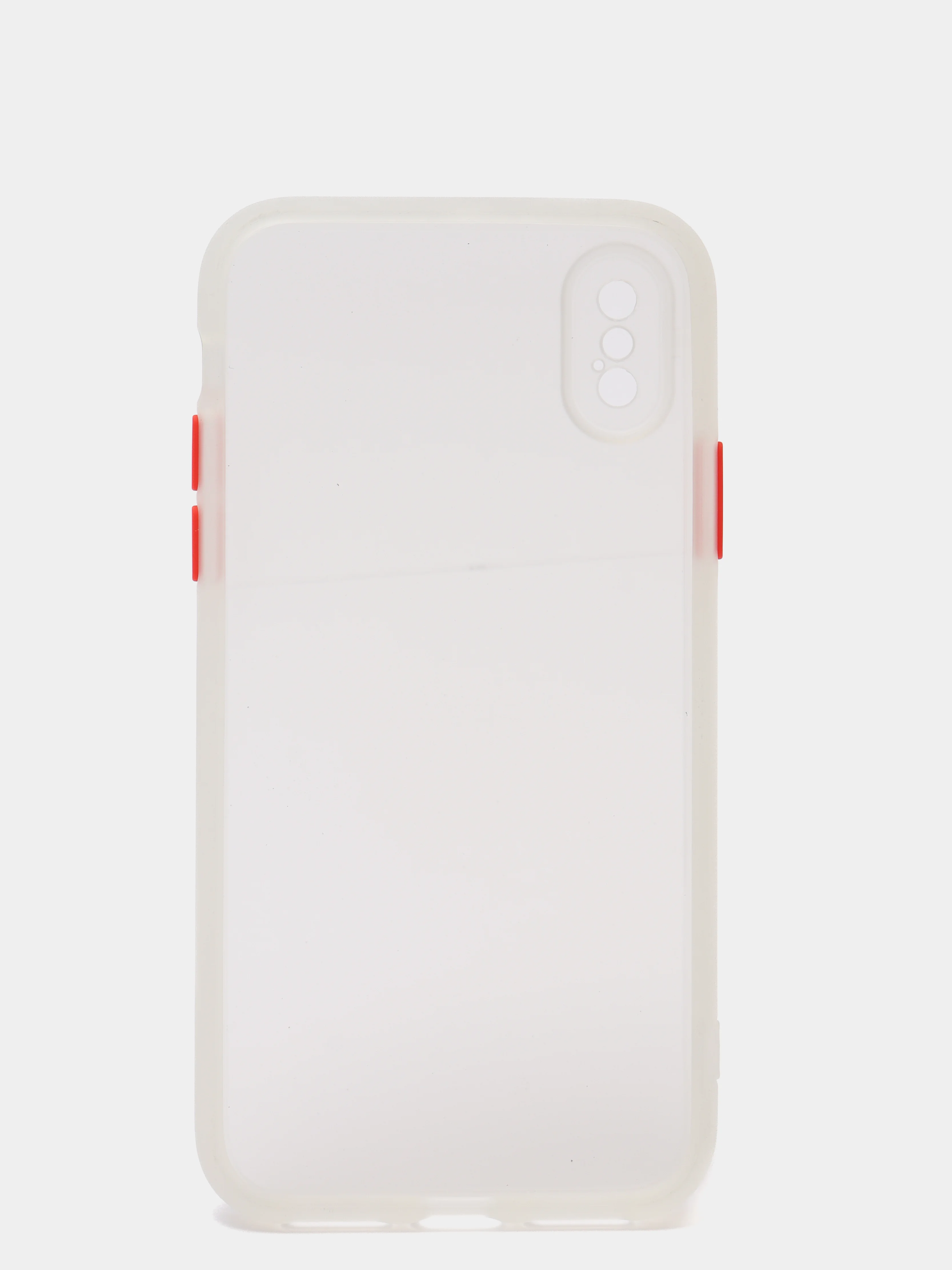 Прозрачный силиконовый противоударный чехол для Iphone X/XS