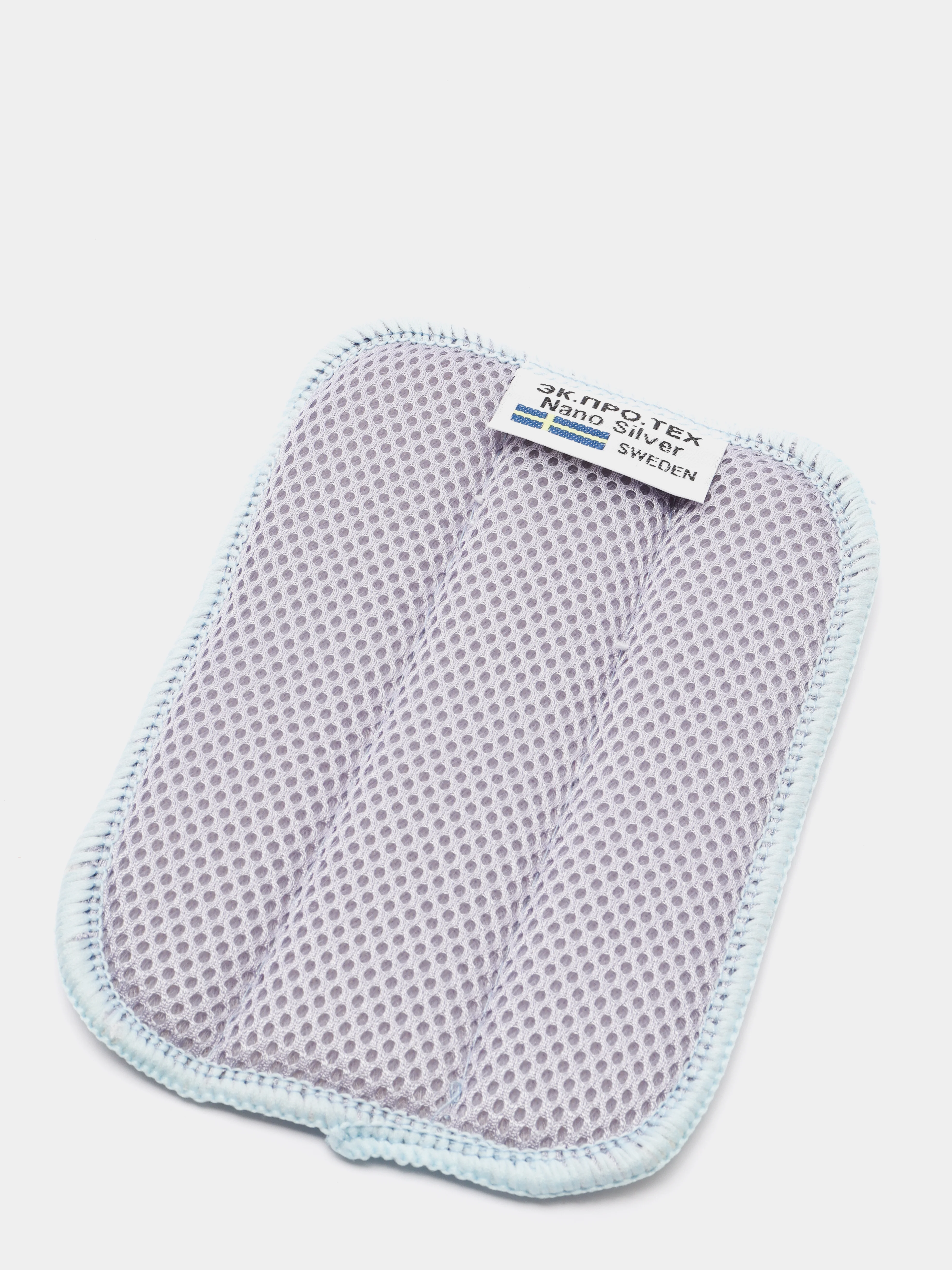 Бежевый спонж / губка для посуды microfiber Econext гранд / салфетка для уборки 10 х 15 см, Швеция
