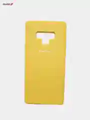 Желтый чехол Silicone Cover для  Samsung A40, A70, A01, A20S, A21, A9S, A70S, A91, M10, M0