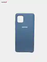 Темно-синий чехол Silicone Cover для  Samsung A40, A70, A01, A20S, A21, A9S, A70S, A91, M10, M0