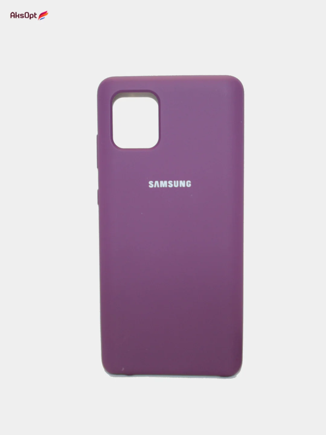 Пурпурный чехол Silicone Cover для  Samsung A40, A70, A01, A20S, A21, A9S, A70S, A91, M10, M0